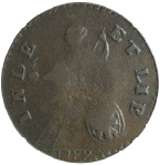 1788 Vermont Copper Ryder 16 back